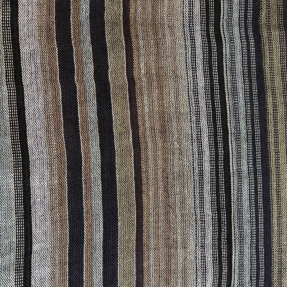 NWT Striped Fringe Scarf - Picture 4 of 6